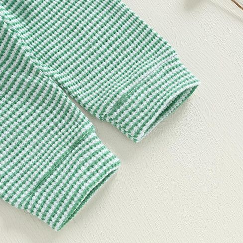 Murnouche Newborn Baby Boy Clothes 0 3 6 12 18 Months Ribbed Knitted Romper Pants with Hat Fall Winter Outfits in Kuwait