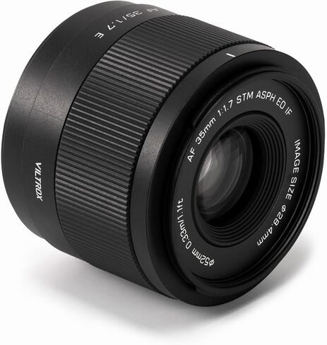 VILTROX AF 35mm F1.7 Air STM APS-C عدسة التركيز التلقائي لكاميرا X-Mount X-T30 X-T30II X-E2S X-E3 X-E4 X-E5 X-H2S X-T5 X-S20 X-T50 X-M5 X-S10 X-Pro2 X-Pro3 in Kuwait