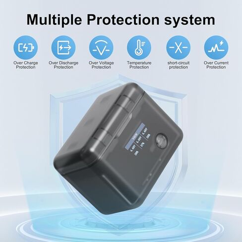 شاحن بديل قابل لإعادة الشحن لكاميرا Gopro Hero 13 السوداء وشاحن USB للقناة in Kuwait