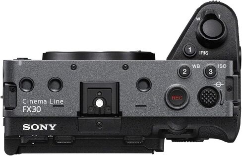 Sony FX30 Digital Cinema Camera with Sony E 18-135mm f/3.5-5.6 OSS Lens + 128 GB Memory + Microphone + LED Light + More (34pc Bundle) (Renewed) in Kuwait