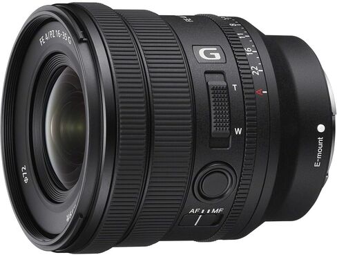 Sony FE PZ 16-35mm f/4 G Lens for E | Wide angle zoom with image stabilization and weather resistance for travel, vlogging and landscape in Saudi Arabia