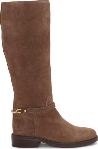 Vince Camuto Women's Adria Ankle Link Extra Wide Calf Knee High Riding Boot, Toasted Taupe, W 9.5 in Saudi Arabia