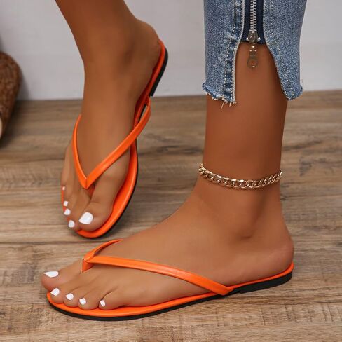 Flip Flops for Women Sandals Beach Summer Casual Comfortable Non-slip beach go vacationing travel flip-flops sandals for women 2025 in Kuwait