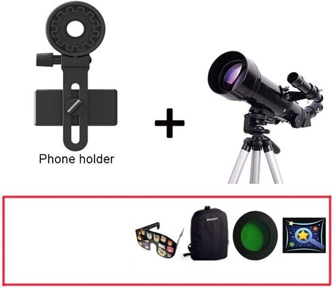 Telescope,Monoculars Telescope High Power telescopes for Adults Astronomy Beginners 70mm Astronal telescopes with Tripod Refractor Telescope and Carrying Bag Travel Telescope Binoculars in Saudi Arabia