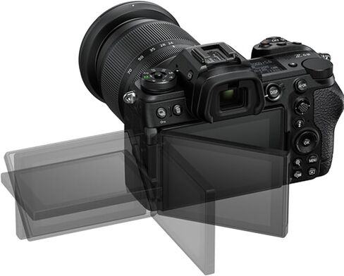 Nikon Z6III Mirrorless Digital Camera 24.5MP, Z 24-120mm f/4 S Lens +256GB CFexpress Memory, Wireless Microphones, LED Light, Filters, Case, Tripod, and More (Content Creator Bundle) (Renewed) in Saudi Arabia