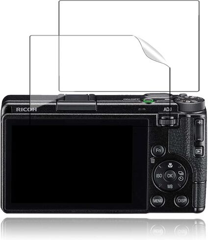 [عبوة من قطعتين] واقي شاشة لـ Ricoh GR IV، طبقة واقية عالية الدقة، صلابة 6 ساعات، خدش، مضاد لبصمات الأصابع، فيلم واقي لكاميرا Ricoh GR IV (ليس زجاجًا مقسى) in Saudi Arabia