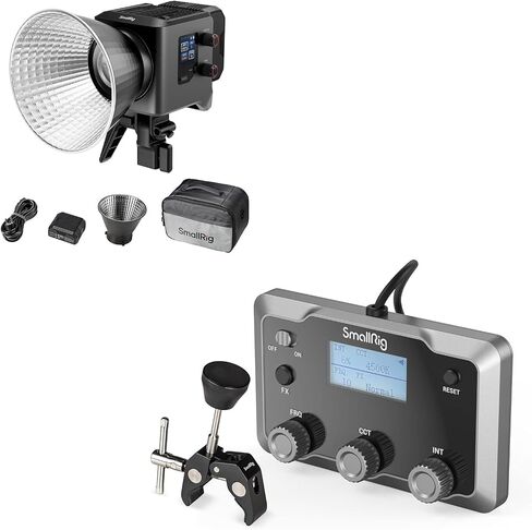 Bundle: SMALLRIG RC 220B Pro 220W COB Video Light 4620 and Control Panel 3980 and in Saudi Arabia