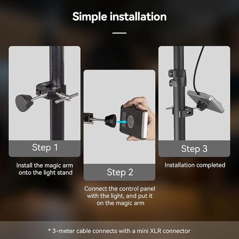 Bundle: SMALLRIG RC 220B Pro 220W COB Video Light 4620 and Control Panel 3980 and in Saudi Arabia