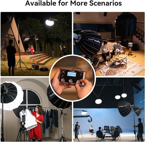 Bundle: SMALLRIG RC 220B Pro 220W COB Video Light 4620 and Control Panel 3980 and in Saudi Arabia