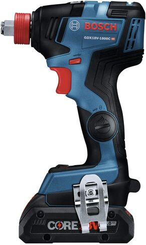 BOSCH GXL18V-224B25 18V 2-Tool Combo Kit with Connected 1/4 In. and 1/2 In. Two-In-One Bit/Socket Impact Driver and Brute Tough 1/2 In. Hammer Drill/Driver in Saudi Arabia