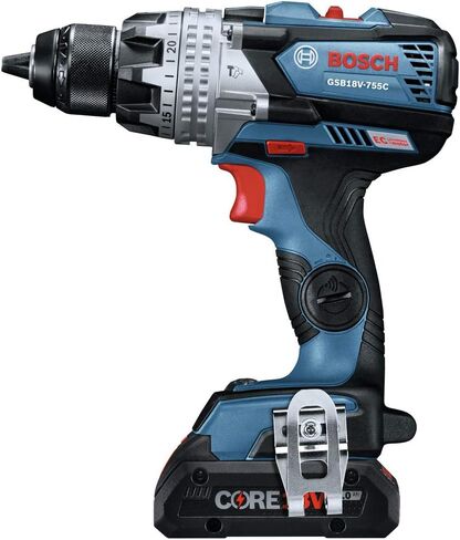 BOSCH GXL18V-224B25 18V 2-Tool Combo Kit with Connected 1/4 In. and 1/2 In. Two-In-One Bit/Socket Impact Driver and Brute Tough 1/2 In. Hammer Drill/Driver in Saudi Arabia