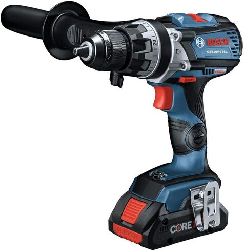 BOSCH GXL18V-224B25 18V 2-Tool Combo Kit with Connected 1/4 In. and 1/2 In. Two-In-One Bit/Socket Impact Driver and Brute Tough 1/2 In. Hammer Drill/Driver in Saudi Arabia