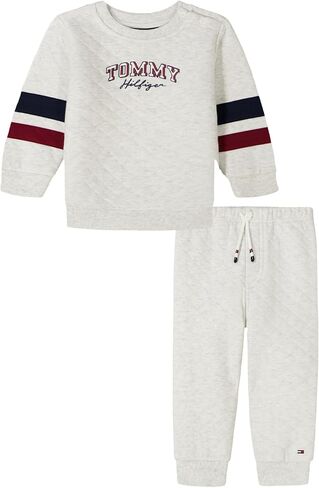 Tommy Hilfiger baby-boys 2 Pc Knit Jog Set in Saudi Arabia