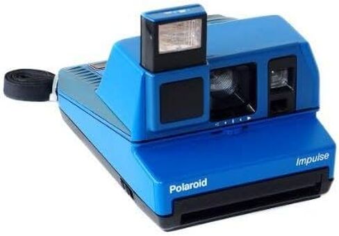 Polaroid Impulse Instant Film Camera – Lapis Blue – Vintage 600-Type Camera with Built-In Flash (Renewed) in Saudi Arabia
