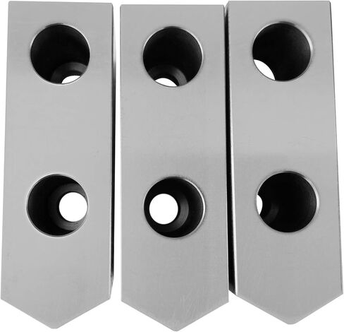 Turner 8" CNC Lathe Power Chuck Steel Soft Jaws, American Standard Tongue & Groove type, Pointed, 2.0" height, 3 Pcs- By Turner Workholding, LLC in Saudi Arabia