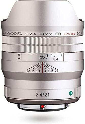 Pentax FA 21mmF2.4ED Limited DC WR Black Ultra-Wide-Angle Single Focus Lens [for use with Full Frame DSLR ] Limited, machined Aluminum Barrel, (28040) in Saudi Arabia