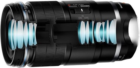 OM SYSTEM Olympus M.Zuiko Digital ED 90mm F3.5 Macro هو PRO لكاميرا نظام Micro Four Thirds، تصميم محكم الغلق للطقس، قابض MF، طلاء الفلور، متوافق مع محول التقريب (متجدد) in Saudi Arabia