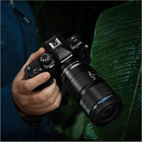 OM SYSTEM Olympus M.Zuiko Digital ED 90mm F3.5 Macro هو PRO لكاميرا نظام Micro Four Thirds، تصميم محكم الغلق للطقس، قابض MF، طلاء الفلور، متوافق مع محول التقريب (متجدد) in Saudi Arabia