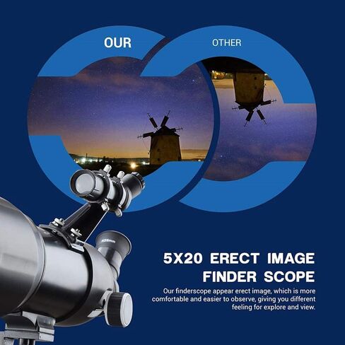Telescopes for Adults Astronomy, High Power 16-133X Moonshot Monocular Beginner Telescope, Astronomical Telescope with High Stand Storage Bag, with Phone Stand in Saudi Arabia