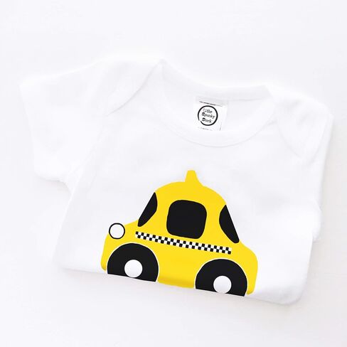 بدلة Spunky Stork Baby I Love NYC Taxi العضوية لحديثي الولادة في مدينة نيويورك in Kuwait