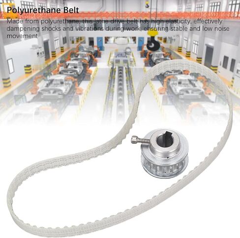 Mini Lathe Belt Replacement 1.5M 90 Teeth Polyurethane Drive Belt for 0618 0618-3B 7x10 7x12 7x14 in Saudi Arabia