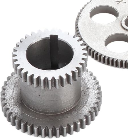 18Pcs Lathe Gear Kit - Metal Exchange Gears Set with Duplex Gears and Motor Belt Pulley for Mini Lathe, HT250 Gray Iron in Saudi Arabia