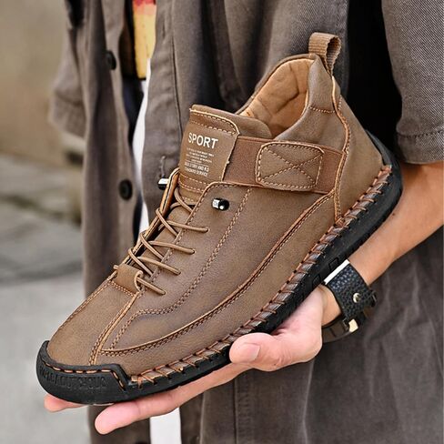 Comfortable Orthopedic Sneakers, Women’s Handmade Leather Slip-On Orthopedic Loafers Walking Shoes in Saudi Arabia