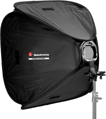 LastoLite LL LS2462 24x24 Inches Ezybox Hot Shoe Kit with Bracket (Black) in Saudi Arabia