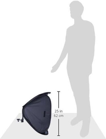 LastoLite LL LS2462 24x24 Inches Ezybox Hot Shoe Kit with Bracket (Black) in Saudi Arabia