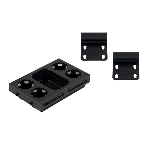 صينية الوجبات الخفيفة لعربة الأطفال من لاركتيل مع حاملات أكواب | قابل للتعديل | تناسب عربات 2 و4 مقاعد من Larktale وWonderfold W4 / W2 وKeenz وغيرها. ذات وجهين للعب والرسم وتناول الطعام in Kuwait