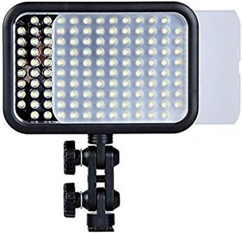 Godox LED126 Hot Shoe Professional LED Video Light for DSLR Cameras & Camcorders, 5500K-6500K Color Temperature in Saudi Arabia
