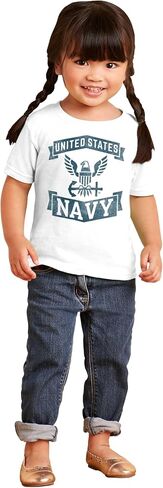 United States Navy Eagle Anchor Logo Toddler Boy Girl T Shirt in Saudi Arabia