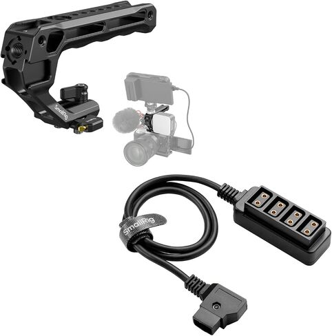 SMALLRIG Lightweight NATO Top Handle and D-Tap Splitter in Saudi Arabia