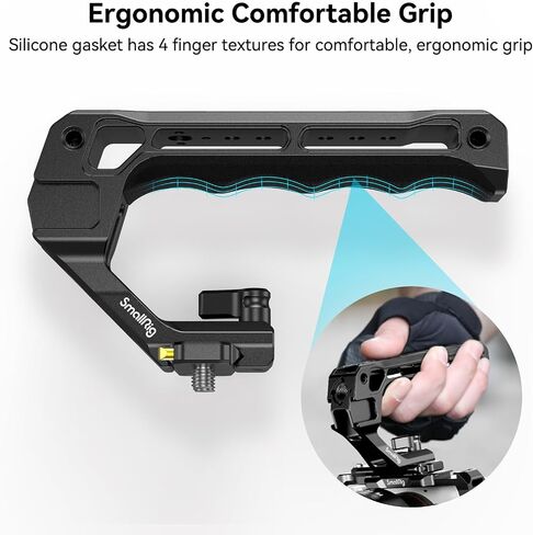 SMALLRIG Lightweight NATO Top Handle and D-Tap Splitter in Saudi Arabia