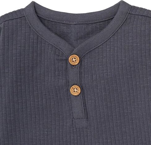 Modern Moments by Gerber Baby Boys 4-Pack Henley Top and Pants Set in Saudi Arabia