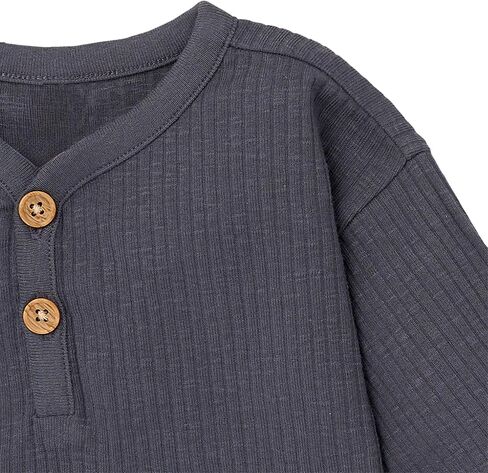 Modern Moments by Gerber Baby Boys 4-Pack Henley Top and Pants Set in Saudi Arabia