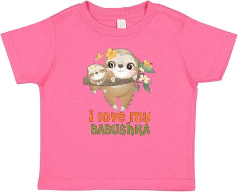 تي شيرت Inktastic Sloth I Love My Babushka Baby in Kuwait