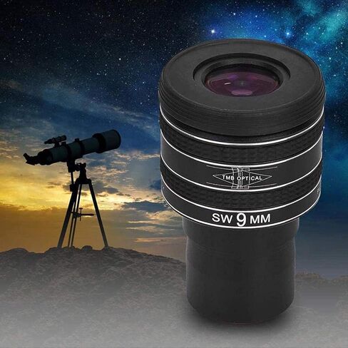 Telescopes for Adults Astronomy, High Power Metal Planetary Eyepiece,1.25 inch Monocular Eyepiece,58 Degree Field of View,9Mm Focal Distance with Lens Cover for Astronomical Telescope in Saudi Arabia