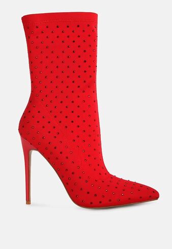 London Rag Cheugy Embellished Ankle Boots in Kuwait