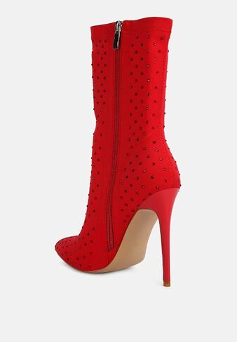 London Rag Cheugy Embellished Ankle Boots in Kuwait