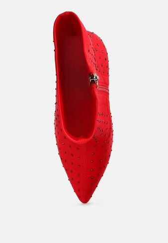 London Rag Cheugy Embellished Ankle Boots in Kuwait