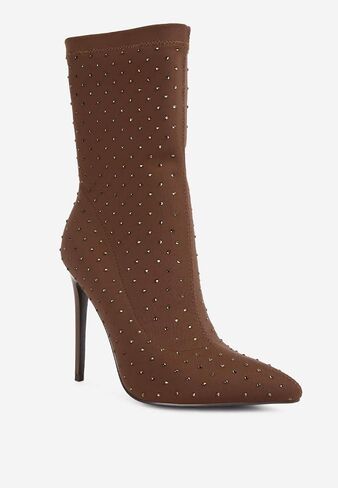 London Rag Cheugy Embellished Ankle Boots in Kuwait