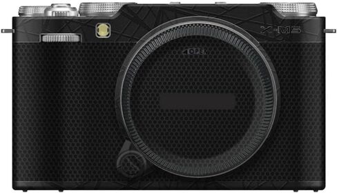 X-M5 مضاد للخدش كاميرا ملصق معطف التفاف طبقة رقيقة واقية الجسم غطاء الجلد ل FujiFilm X-M5 XM5 (رمادي متقاطع + ماتريكس أسود) in Kuwait