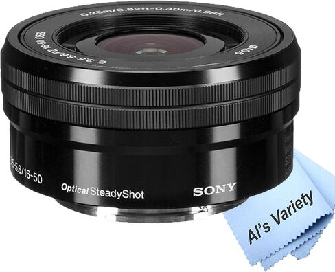 Sony ZV-E10 Mirrorless Camera with 16-50mm Lens + 128GB Extreme Memory, Wireless Lavalier Microphones, LED Light, AUX Lenses, Filters, Case, Tripod, and More (40pc Bundle) (Renewed) in Saudi Arabia