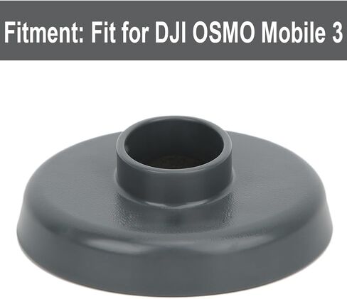 حامل قاعدة تثبيت Gimbal لهاتف OSMO Mobile 3 بلاستيك ABS محمول ومستقر رمادي 10 × 10 × 3.5 سم مثالي للتصوير الفوتوغرافي وتصوير الفيديو على الطاولة in Kuwait