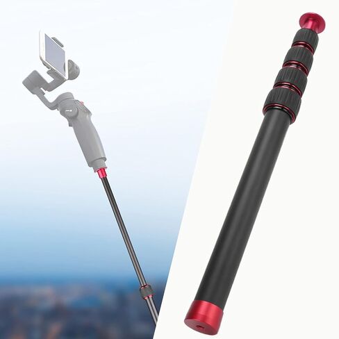 Akozon كاميرا Monopod ترايبود تمديد قضيب LR255 سبائك الألومنيوم ترايبود جبل Monopod تمديد أنبوب قابل للتعديل للمشي لمسافات طويلة التخييم in Kuwait
