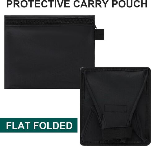 Flash Diffuser Light Softbox, 2 Pack Foldable Speedlight Softboxs with Storage Pouch 8" Octagon Softbox + 7"X6" Compatible with Yongnuo and Nikons Speedlight in Saudi Arabia