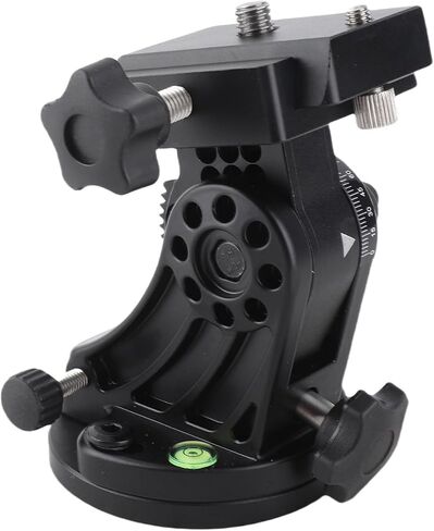 Telescope Latitude Adjustment Seat, 0 to 90 Degree Aluminum Alloy Latitude Base Mount, for Astronomical Telescope, Equatorial Wedge, for Low and High Latitude Regions in Saudi Arabia