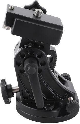 Telescope Latitude Adjustment Seat, 0 to 90 Degree Aluminum Alloy Latitude Base Mount, for Astronomical Telescope, Equatorial Wedge, for Low and High Latitude Regions in Saudi Arabia