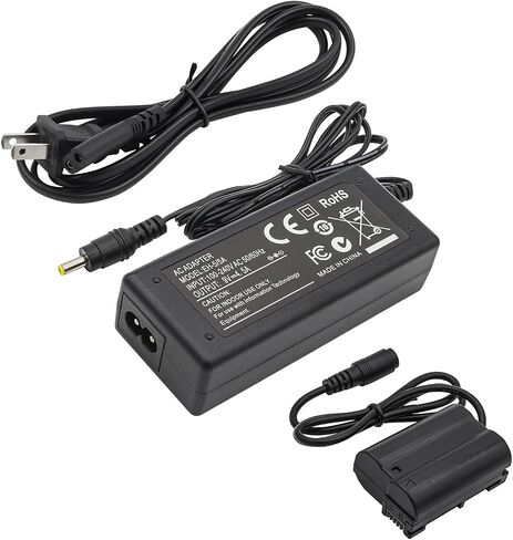 Kastar Pro AC Power Adapter EP-5 EP5 and EH-5B EH5B DC Coupler Kit Replacement for Nikon D600 D610 1V1 D800 D800E D810 D7100 D7200 DSLR Cameras in Saudi Arabia
